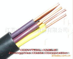 江蘇中超電纜股份控制電纜與電線產品全覽